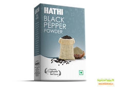 Black Pepper Powder / Перец черный молотый / 50 г / коробка / HATHI MASALA™