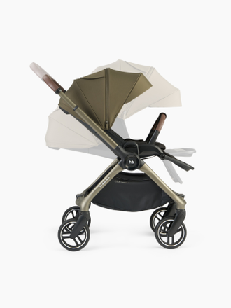 Коляска прогулочная и автокресло Happy Baby Magna Dark Olive