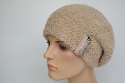 Vizio Италия 9014 В берет бежевый цвет 10 фото