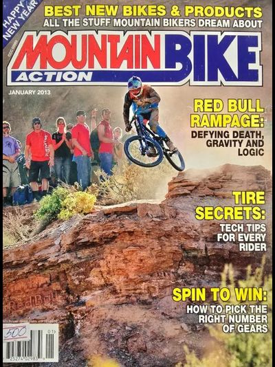 Mountain Bike Action Magazine January 2013 Иностранные спортивные журналы в Москве, Intpressshop