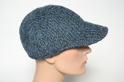 Итальянская зимняя женская бейсболка фетровая Визио фото
