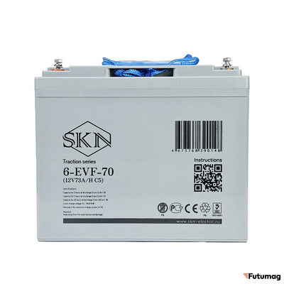 Тяговый аккумулятор SKN 6-EVF-70 (12V73A/H C5)