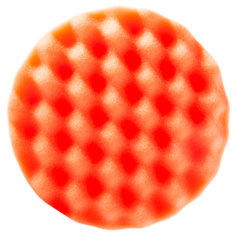 Полировальный диск HANKO оранжевый рифленый 120*25мм