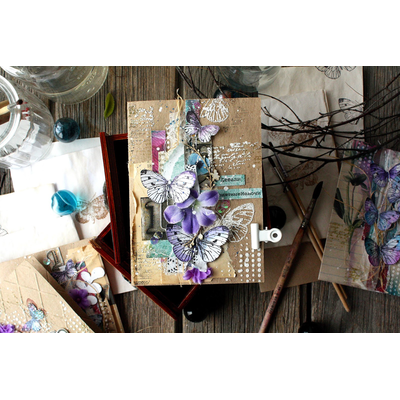 ФП штамп &quot;Бабочка-капустница средняя&quot; 2