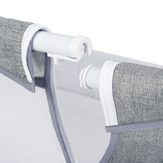 Приставная кровать Nuovita Accanto Festa Grigio/Серый