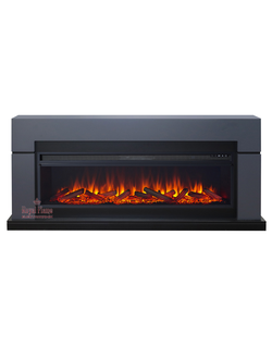 Каминокомплект Lindos Graphite Grey [Линдос Графити Грэй] с очагом Vision 60 LED