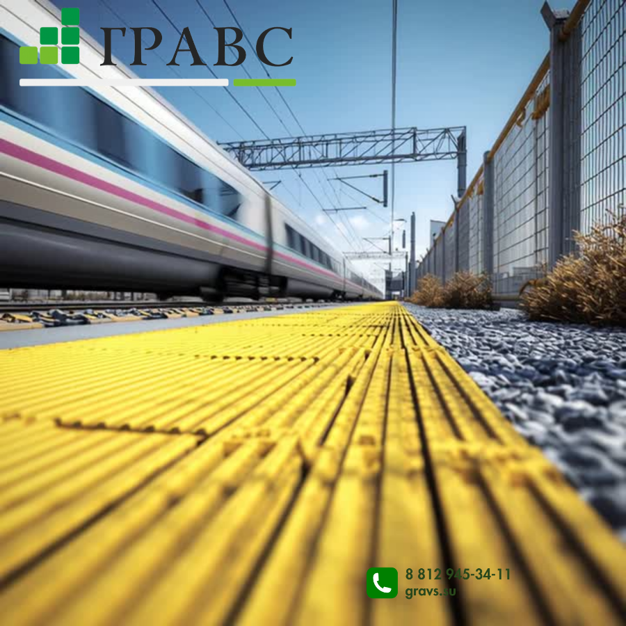 Композитный профилированный настил для ЖД 