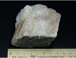 Беломорит (плагиоклаз), необработанный "дикий" образец, Карелия (70*63*40 мм, 316 г) №26372