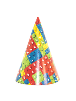 Колпаки "Конструктор" 6 шт