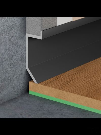 Теневой плинтус Pro Design Slim 723 Черный Муар