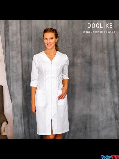 Халат DOCLIKE DL511 белый