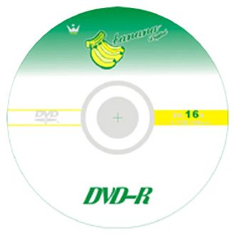 DVD-R 4,7Gb Banana 16x (2 шт.)