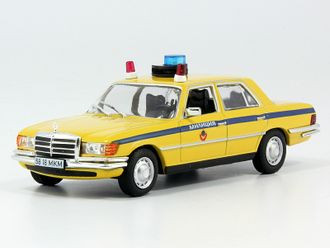 Модель из серии &quot;Полицейские машины мира&quot; № 23. Mercedes-Benz W116 &quot;Милиция СССР&quot; (без журнала)