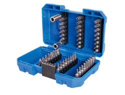 Набор вставок (бит) 1/4", PH, PZ, Hex, Torx, Slotted, Square, 49 предметов KING TONY 1049CQ