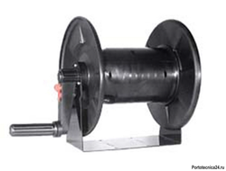 Катушка для шланга высокого давления (пластик/латунь), вместимость 40m, 280bar PA