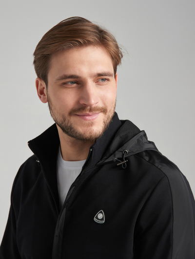 Спортивные костюмы мужские с капюшоном 11SKM-1761 RED-N-ROCK'S