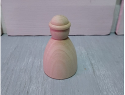 Дед Мороз 50х30 мм, липа