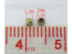 кримпы (зажимные бусины), 2 мм, цвет-античная бронза, 1 гр/уп