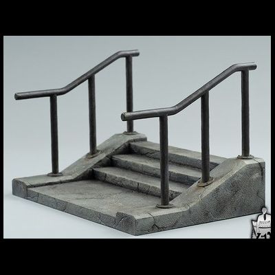 Диорама в масштабе 1/12 scale - Ступени (Джокер) (BH009) - BulletHead