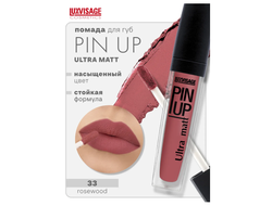 Luxvisage Матовый блеск для губ PIN UP Ultra matt