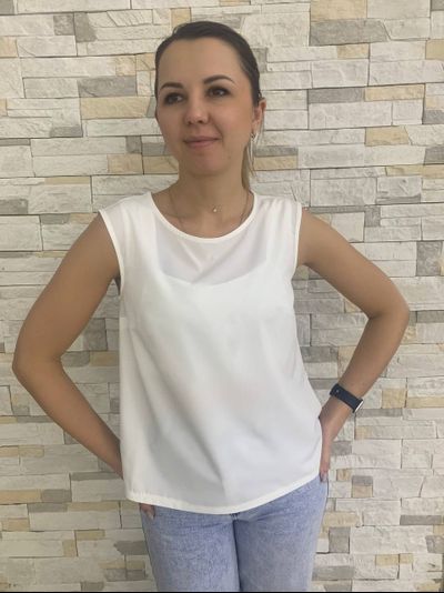 Блузка 667-0925 молочный