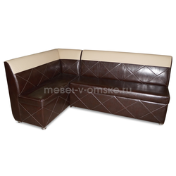 КЛ227 Диван обеденный "Престиж"угловой. Размер: 2000х910х1300. Спальная зона: 1100х1800.