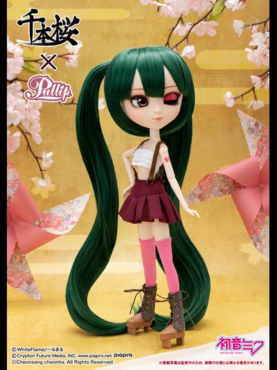 Кукла Пуллип Мику Хацунэ (Pullip Hatsune Miku Senbonzakura ver.)