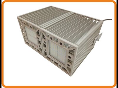 Светильник светодиодный линзованный СКУ02-120-50 УХЛ1 IP65 300х300х200, 120Вт, 15000 Лм, Для освещения Фасада, Архитектур, Магистралей, Ландшафта, Витрин, Торгового Зала, Цеха, Опал, Призма.