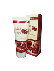 Пенка очищающая с экстрактом граната Farmstay Pomegranate Pure Cleansing Foam 180мл оптом