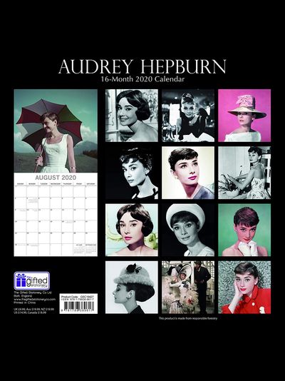 Audrey Hepburn Official Календарь 2020