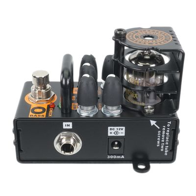 AMT Bricks O-Bass - одноканальный ламповый гитарный преамп (эмуляция Orange AD200 mark3) [без БП]