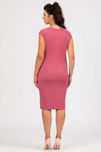 Платье - футляр  ПЛ 5202 розовый