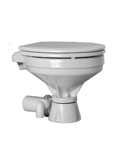 Унитаз судовой/гальюн Matromarine Products Compact 6600200712 12В 17А 335х420х390мм электрический вакуумный с микролифтом из белой керамики