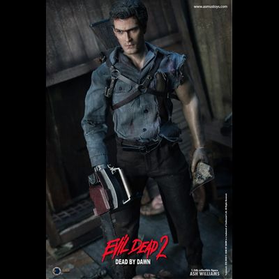ПРЕДЗАКАЗ - Эш Уильямс (Зловещие Мертвецы 2, Evil Dead) - Коллекционная ФИГУРКА 1/6 scale Evil Dead II Ash Williams (EDA003) - ASMUS TOYS ?ЦЕНА: 33300 РУБ.?