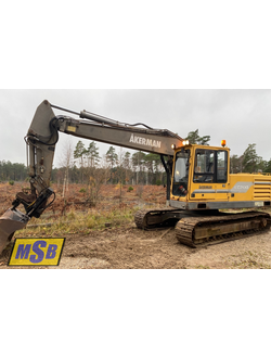 Стекла на экскаватор AKERMAN