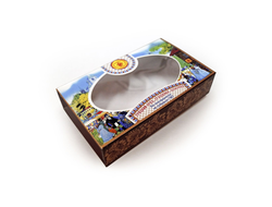 Летняя подарочная упаковка для пряников весом 130 гр