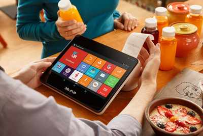 Эвотор 10 (с большим удобным экраном. Лучший выбор для кафе, кофейни, бара)