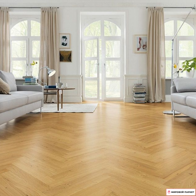 Штучный паркет Дуб рустик 1й категории 600x90x15