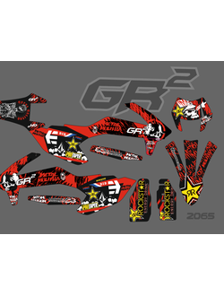 наклейки  Motoland X3, Progasi gaudi  Ibiza Avantis A5 Lux