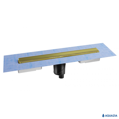 Желоб водосток AQUAZIA В1 Keramik 700 Вертикальный выпуск (Бронза)