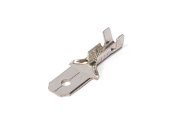 Разъем плоский неизолированный (папа) РП-П(л) 2,5 - (6,3)