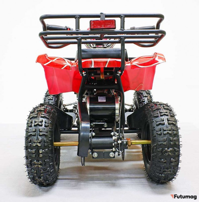 Квадроцикл GreenCamel Гоби K21 (30 Ah 36V 800W R6 Цепь) Красный паук