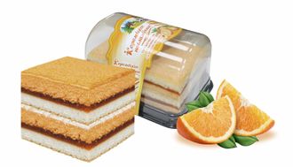 Торт «Королевское наслаждение» с начинкой со вкусом апельсина