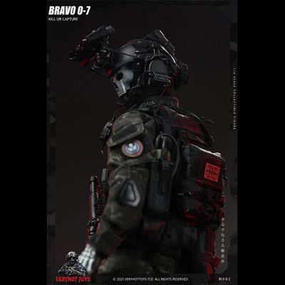 ПРЕДЗАКАЗ - Саймон "Гоуст" Райли (Ghost, CoD Modern Warfare)  - Коллекционная ФИГУРКА 1/6 scale BRAVO 0-7 KILL OR CAPTURE (M001) - VERYHOTTOYS ?ЦЕНА: 17600 РУБ.?