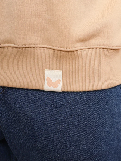 МУЖСКОЙ СВИТШОТ БЕЖЕВЫЙ "ПРОРАСТАЙ"