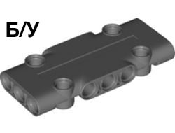 ! Б/У - Technic, Panel Plate 3 x 7 x 1, Dark Bluish Gray (71709 / 6321715) - Б/У