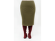 Классическая юбка Арт. 235810 (цвет хаки) Размеры 52-78