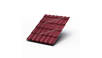 Металлочерепица Norman MP красное вино