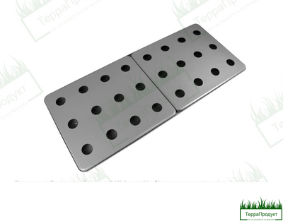 Крышка (1 шт.) для 1/2 гидропонного поддона 1250x550 (12 отверстий ⌀ 55 мм)