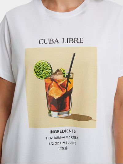 Женская футболка с принтом